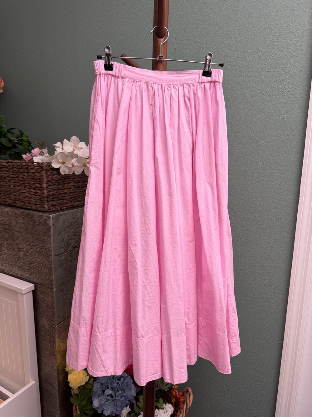 FREE PEOPLE Lowen Midi Skirt